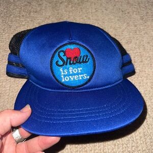 Spacecraft snap back truckers hat